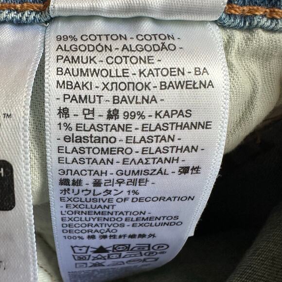 Levi’s 511 Slim Fit Jeans Blue Stone Wash - Picture 10 of 11